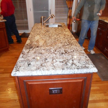 Bianco Antico Granite Countertop Color Examples