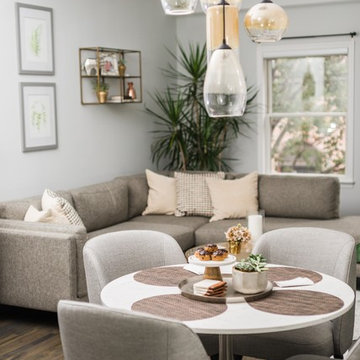Rachel Mansfield's Open Concept Living Space