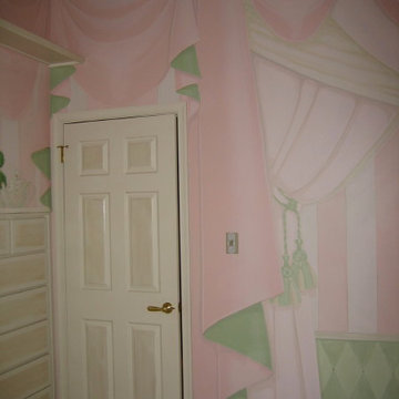 Pink Draped Nursery