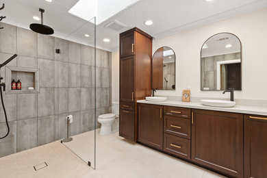 Bathroom - traditional bathroom idea in San Diego