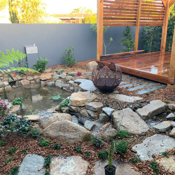 Pergola with Water Feature
