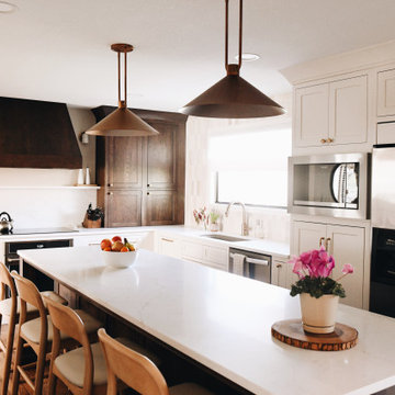 Open Concept Kitchen Remodel with Expanded Island + Natural Light