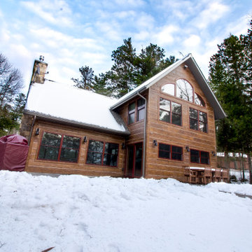 Concrete Log Siding Homes