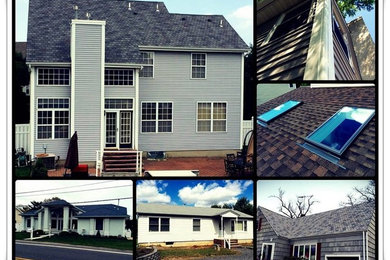 Traditional exterior home idea in Philadelphia