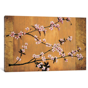 "Cherry Blossoms" by Erin Lange, Canvas Print, 18"x12"