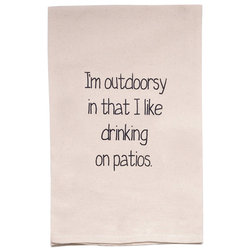 Contemporary Dish Towels by ellembee
