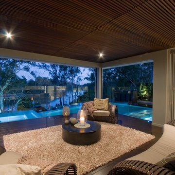 Transitional Living Room
