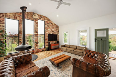 Photo of a country living room in Wollongong.