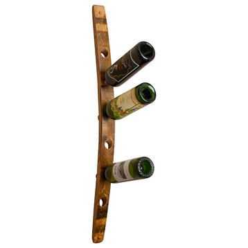 Wine Barrel Wall 6-Bottle Wine Rack
