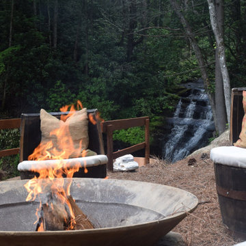 Rustic Waterfall Cabin