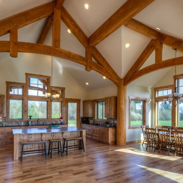 La Center Timber Framing Dream Home