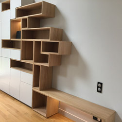 CHAVENAY - Biblioth&egrave;que sur-mesure - Bookcases