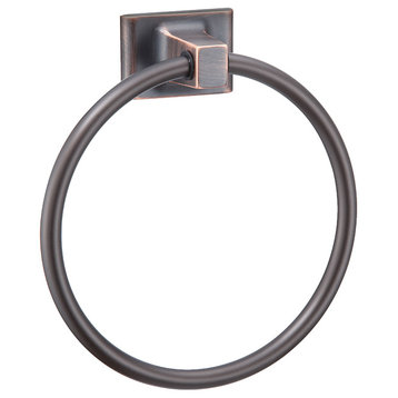 Hardware House Sunset Collection Towel Ring, Classic Bronze