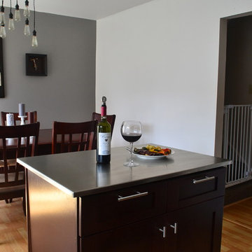 Cognac Shaker Kitchen