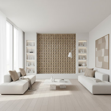 Synthetic Rattan Panel