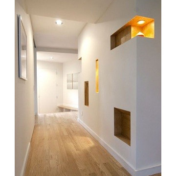 Hardwood installation, and hardwood refinish.