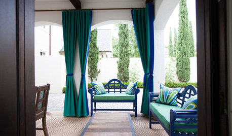 Tricks to Hanging Outdoor Curtains