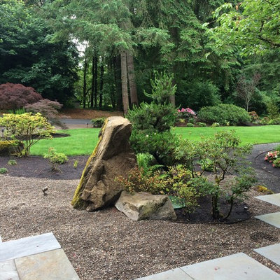 Inspiration for a large home design remodel in Portland