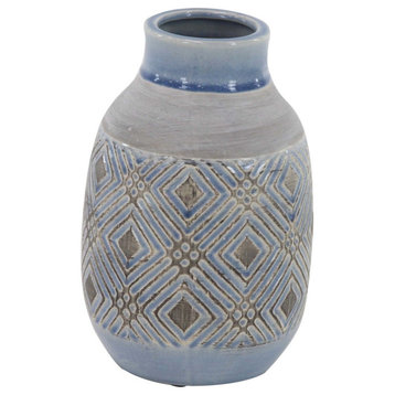 Vintage Gray Ceramic Vase 85141