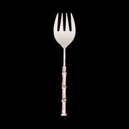 Rivercane Silver Serving Fork - Flatware And Silverware Sets