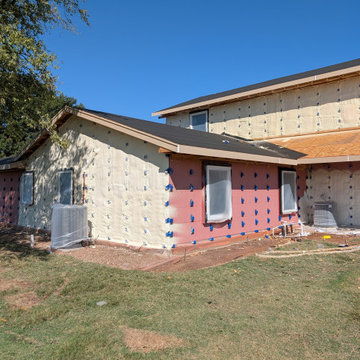 Exterior insulation and Euroshield roof 2026
