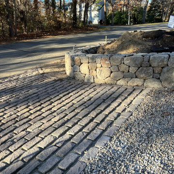 Sandwich Driveway Wall