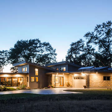 New Contemporary Sustainable River Home