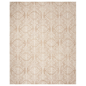 Safavieh Blossom Collection BLM112 Rug, Beige/Ivory, 8'x10'