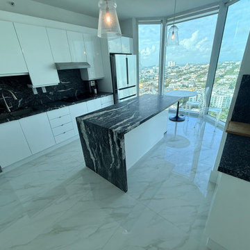 A Striking Black & White Transformation