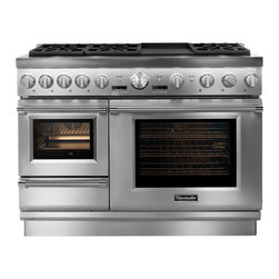 48 inch Professional Series Pro Grand Commercial Depth Dual Fuel Steam Range - Gas Ranges And Electric Ranges