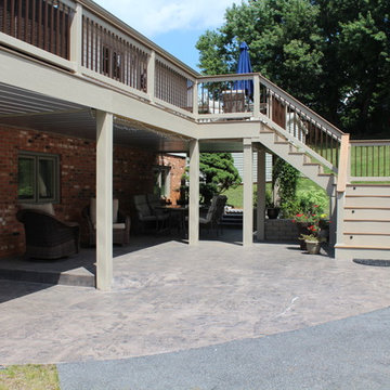 Deck Remodel - Large Wrap-Around Second Story Deck