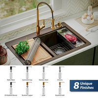 Karran SD25 Kitchen Soap/Lotion Dispenser, Gold