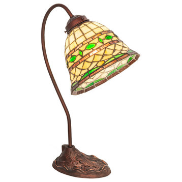 18 Wide Tiffany Roman Desk Lamp