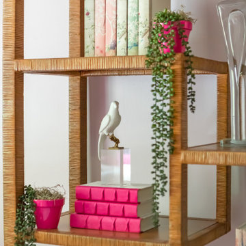 Fuchsia Barbie Living Room
