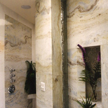Stone Slab Bathrooms - Kaua'i
