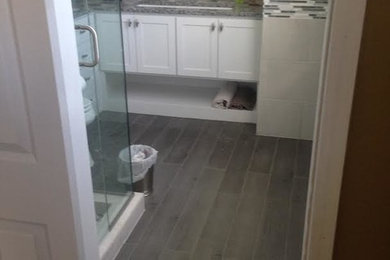 Bathroom - modern bathroom idea in Grand Rapids