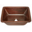 Hawking 12" Undermount and Drop-In Bath Sink Handmade Solid Copper, Aged Copper