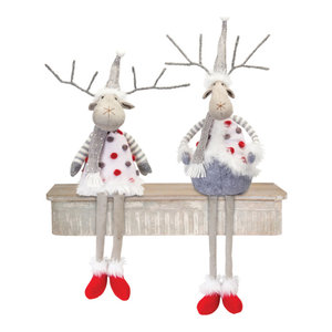 Moose 33 H Polyester Holiday Accents And Figurines By Melrose International Llc
