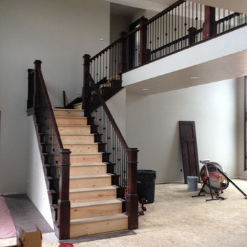 Interior Finish Carpentry, Staircase and Railing