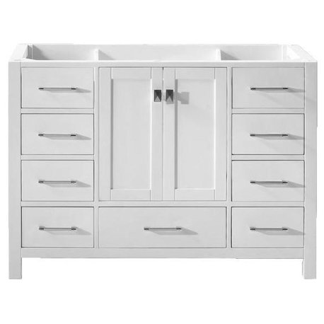 Caroline Avenue 48" Single Cabinet in White