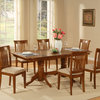7 Pc Dining Room Set Table With A Leaf And 6 Chairs For Dining