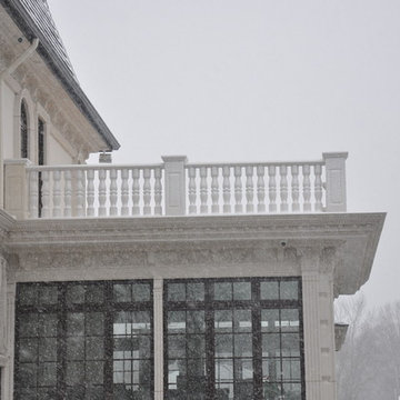 Fluted Columns, Balustrades, and GFRC Facade Elements