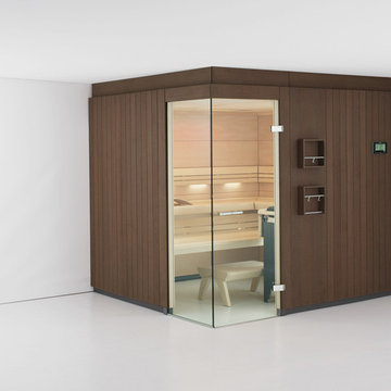 KLAFS "Lounge" Wenge Sauna Cabin