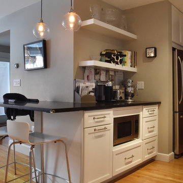 Small Space Family Living In Boston