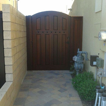 Craftsman and Cottage Style Custom Gates by Garden Passages