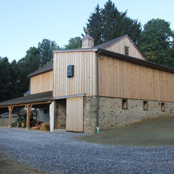 Bank Barn Restoration in Coatesville, PA