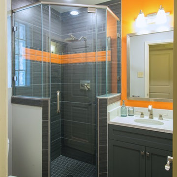 Ultra-Contemporary Bold Master Bathroom