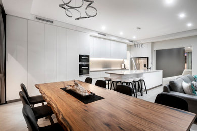 Modern kitchen in Perth.