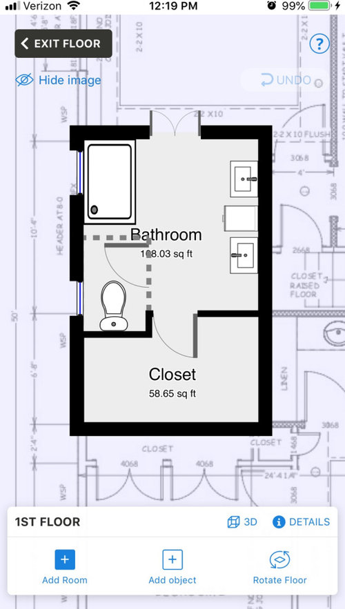 Master Bath closet layout help please