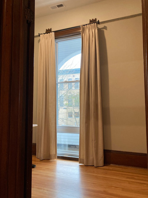 Historic house with 10” TALL Narrow window.